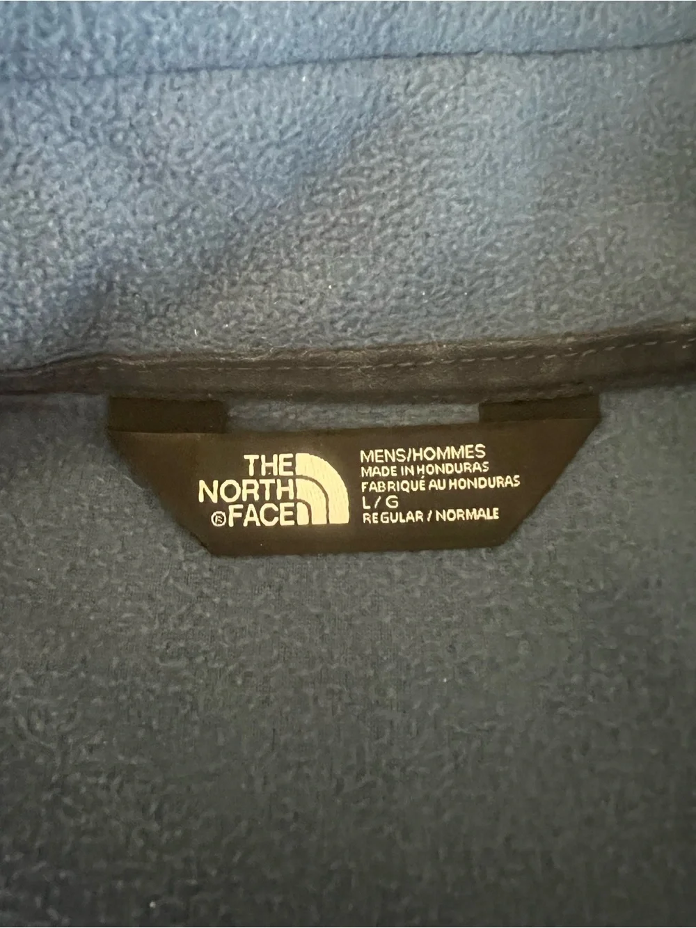 The North Face Men's Slate Blue Quarter-Zip Fleece